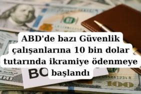ABD'de bazı TSA çalışanlarına 10 bin dolar tutarında ikramiye ödenmeye başlandı