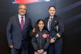 THY Başkanı Ahmet Bolat, Şehit Kızı Ece Naz ile Buluştu