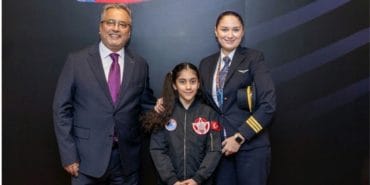 THY Başkanı Ahmet Bolat, Şehit Kızı Ece Naz ile Buluştu