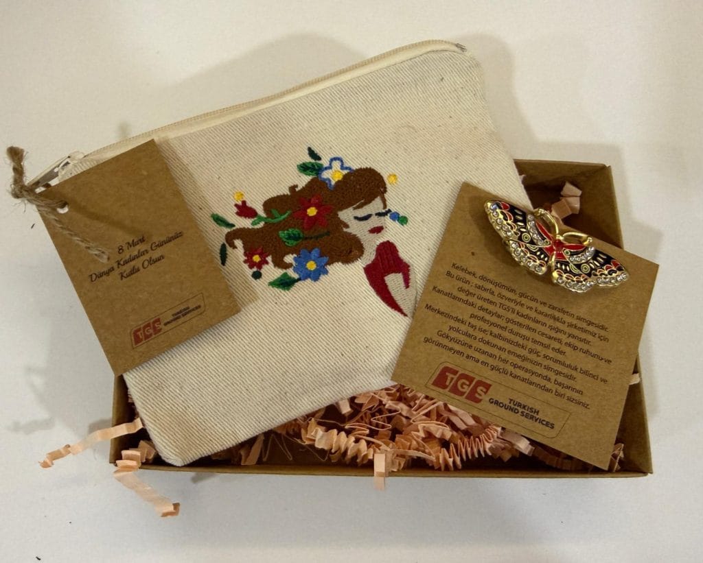 TGS kadın çalışanlarına 8 Mart hediyesi