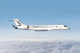 Afrika'nın İlk Bombardier Global 8000 Uçuşu Gerçekleşti Global 8000 4