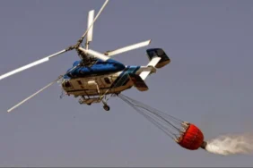 yangın söndürme helikopteri