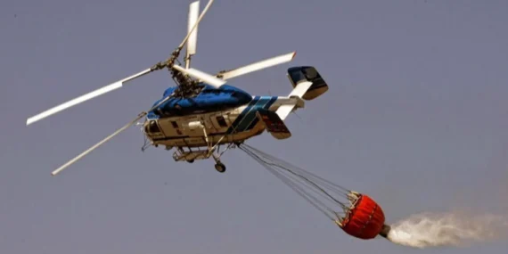 Orman Yangını Riskine Karşı Helikopterler Hazır!