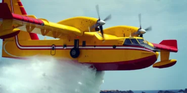 canadair yangın söndürme uçağı