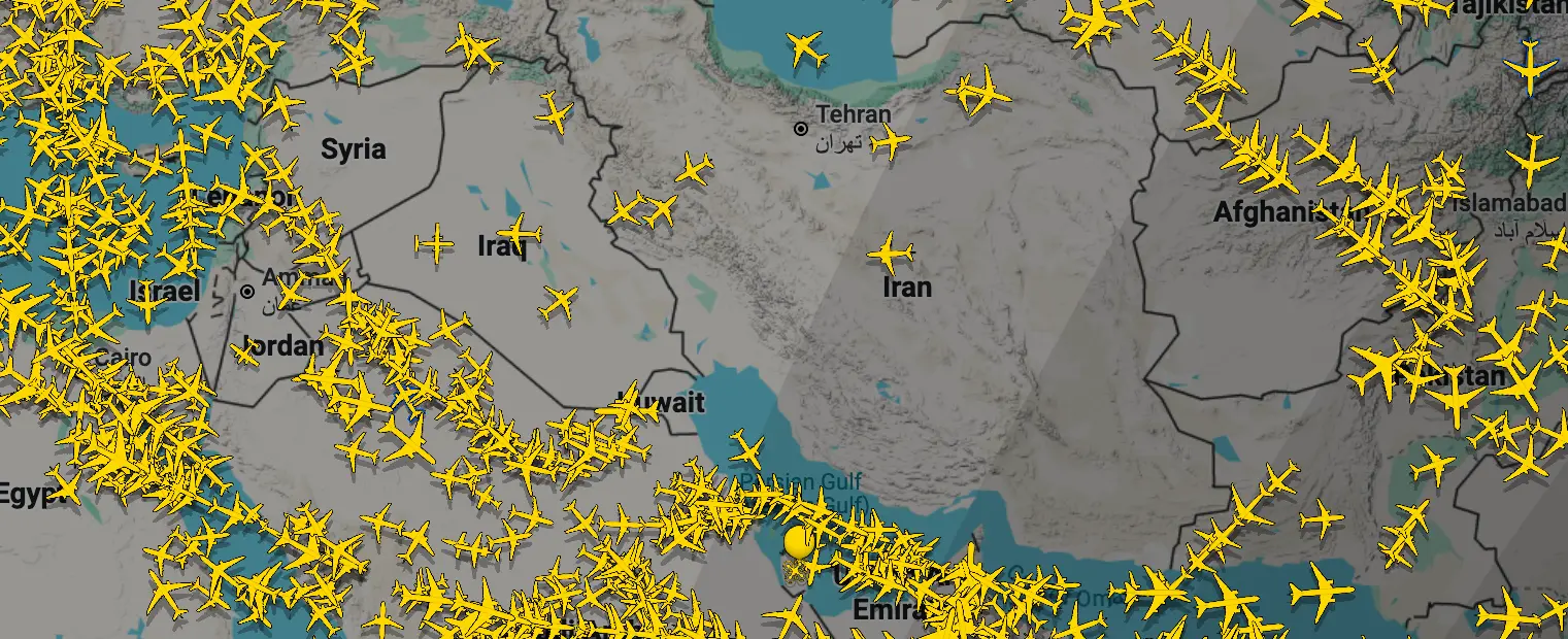 İran Ve Irak Hava Sahasında Sakinlik Sürüyor iran hava sahası