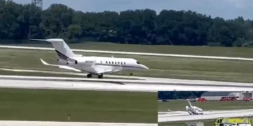 Akron-Canton’da Ön İniş Takımı Açılmayan NetJets Jeti Acil İniş Yaptı