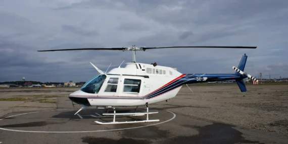 Yunanistan’da Bell 206 Düştü
