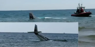 Boca Raton Açıklarında Uçak Okyanusa İndi Pilot Sağ Kurtuldu