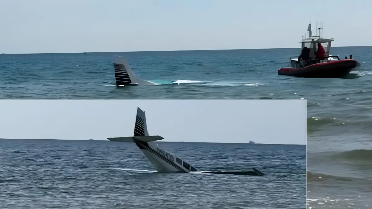 Boca Raton Açıklarında Uçak Okyanusa İndi: Pilot Sağ Kurtuldu Boca Raton Açıklarında Uçak Okyanusa İndi Pilot Sağ Kurtuldu