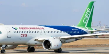 COMAC C919 uçak 4