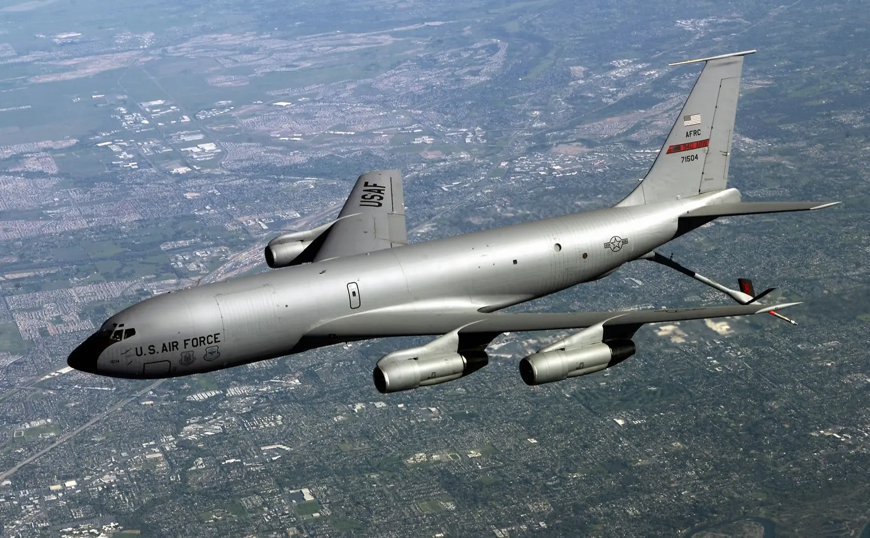 ABD'ye Ait Tanker Uçaklar Bulgaristan'dan Ayrıldı KC-135