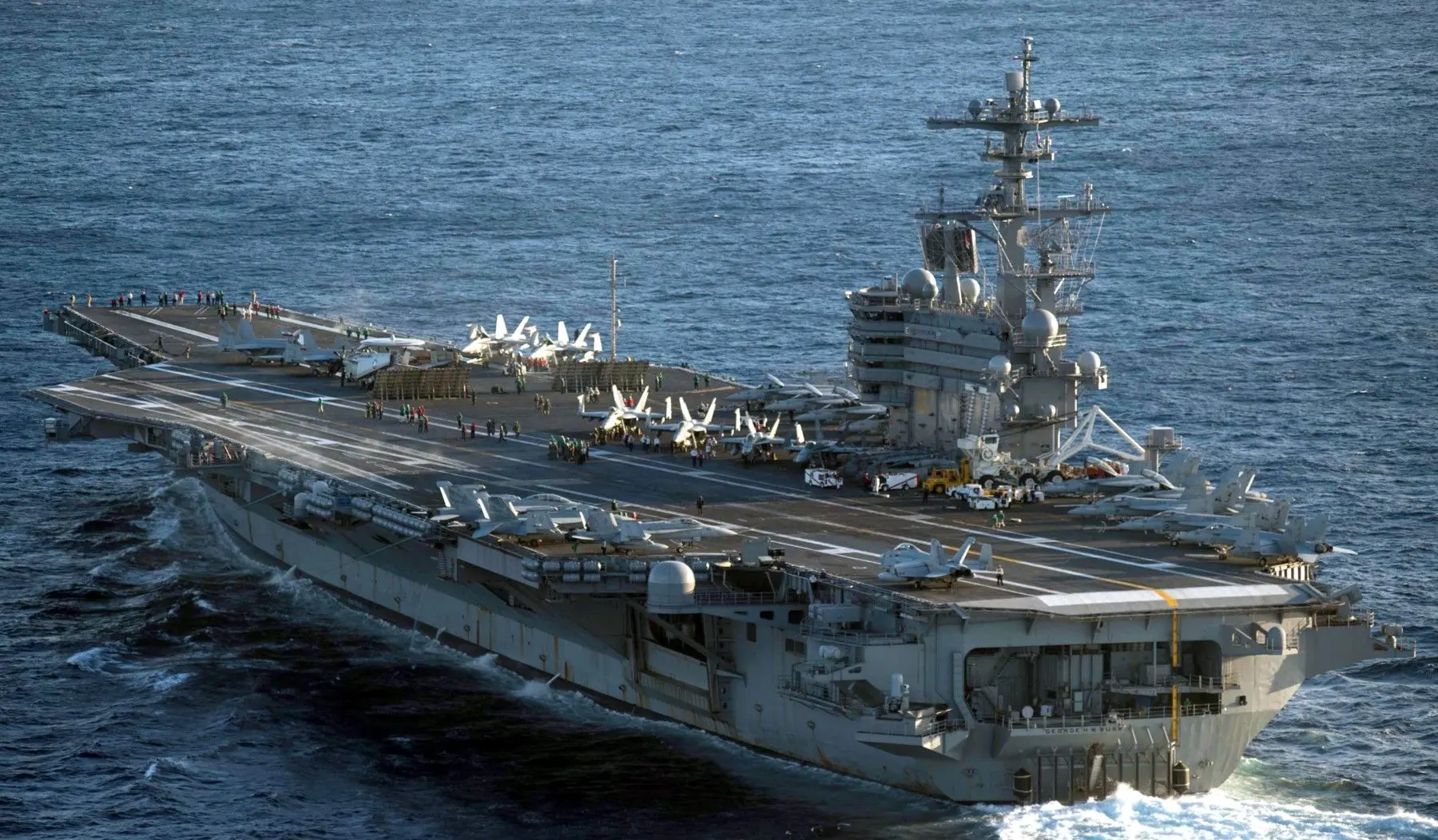Pasifik'te ABD'nin Uçak Gemisi Kalmadı: Ne Anlama Geliyor? USS George Washington 5