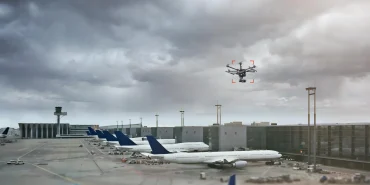 Almanya'da Havalimanında Drone Alarmı havalimanı drone