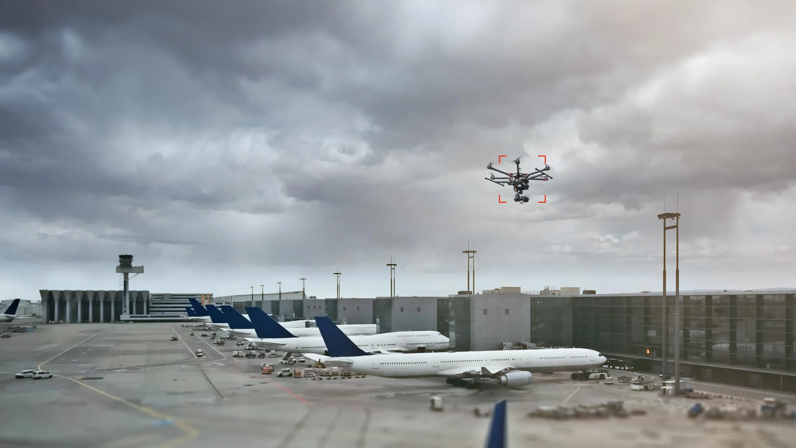 havalimanı drone