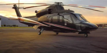 siyah helikopter