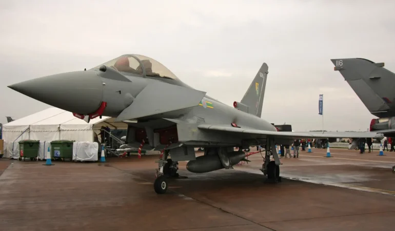 Türk Pilotların Eurofighter Typhoon Eğitimi Başladı Eurofighter Typhoon