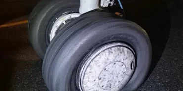 Fly Jordan Uçağının Lastiği Patladı Fly Jordan