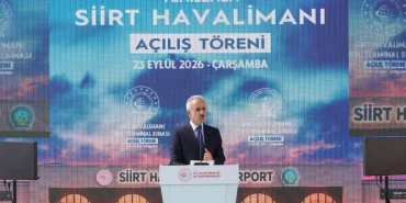 Siirt Havalimanı’nda yeni terminal açıldı Siirt Havalimanı’nda yeni terminal açıldı