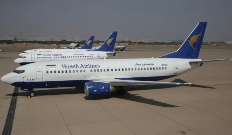 Bilet Sağlayıcıları İran Bağlantılı Biletlerin Satışını Durdurdu Varesh Airlines