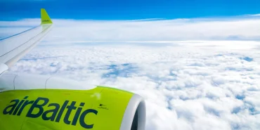 airBaltic 18 Hatta Uçuşları Durduruyor airBaltic uçak