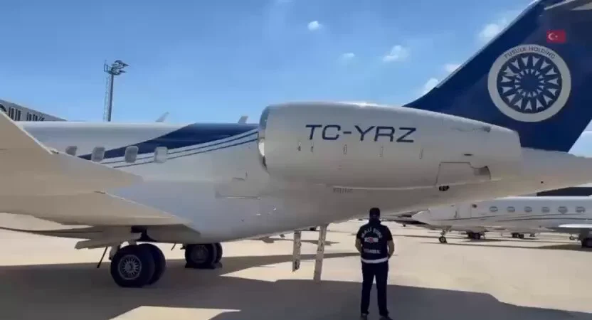 özel jet el konuldu