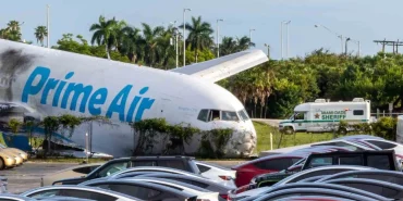 Amazon Air Kargo Uçağı Kazasında 5 Kişi Hayatını Kaybetti prime air amazon uçak