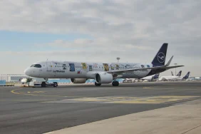Lufthansa'nın A321neo'su Çalışanların 12 Hikâyesini Avrupa Semalarında Taşıyor Lufthansa'nın çalışan hikâyeleriyle süslenen özel boyalı A321neo uçağı D-AIEM