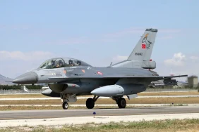 Eskişehir'deki 1. Hava Bakım Fabrika Müdürlüğü 100. Yılında Yeni Tesisini Açtı Türk Hava Kuvvetleri'ne ait F-16D savaş uçağı