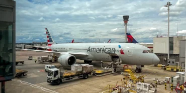 American Airlines Boeing 787-9 yolcu uçağı