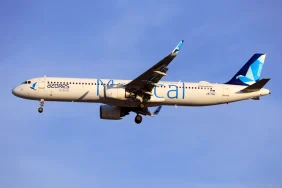 Azores Airlines Airbus A321LR Ponta Delgada to Toronto as Flight S4323