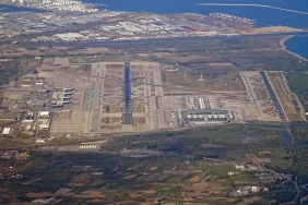İspanya'da Uçuşlara Sağanak Engeli Barcelona-El Prat Havalimanı