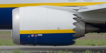 CFM LEAP-1B motoru yandan görünüm