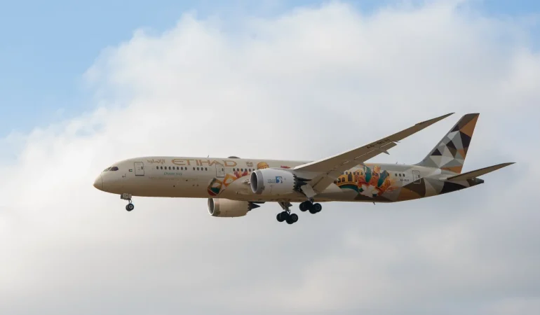 Etihad, Abu Dabi–Calgary Seferlerine Başladı: Körfez ile Calgary Arasında İlk Aktarmasız Hat Etihad Airways Boeing 787-9 Dreamliner