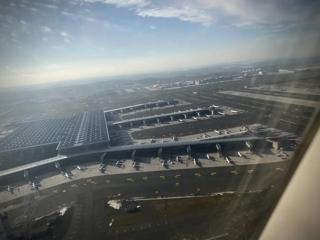 İstanbul Havalimanı terminal binası dış cephe