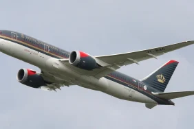 Royal Jordanian, Amman-Pekin Seferlerini Ocak 2027'de Başlatmayı Planlıyor Royal Jordanian Boeing 787-8 Dreamliner uçağı