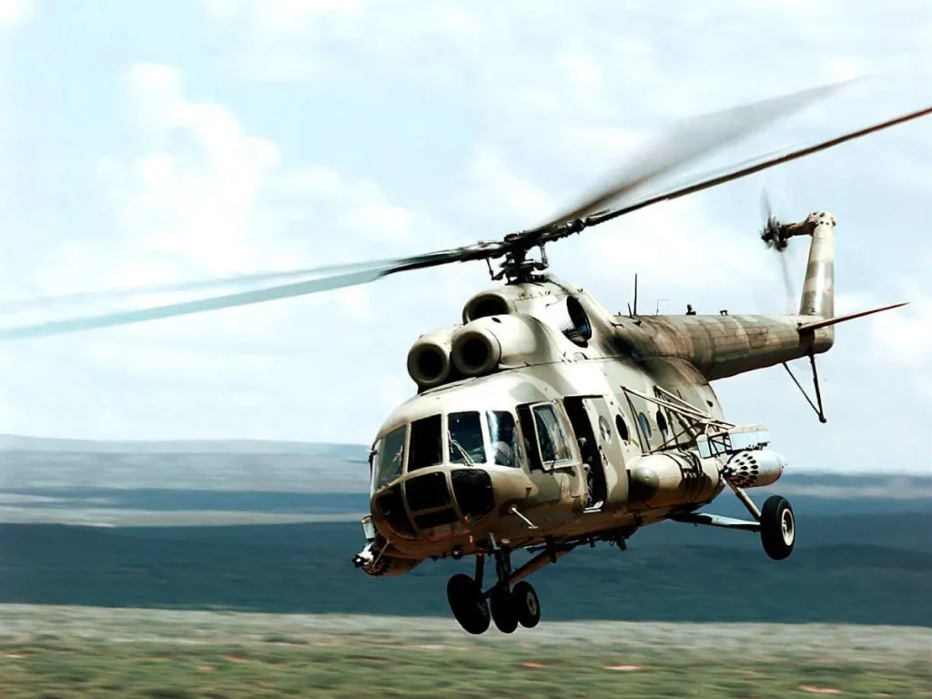 Rusya’da Mi-8 Düştü!