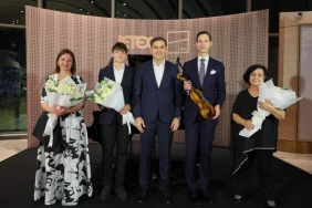 Mozart’ın Costa kemanı İGA’da sanatseverlerle buluştu Mozart’ın Costa kemanı İGA’da sanatseverlerle buluştu