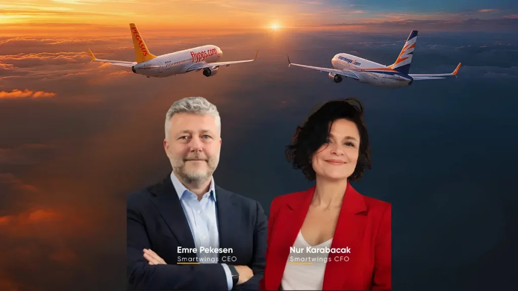 Pegasus’tan Smartwings’e iki üst düzey atama: CEO ve CFO belli oldu