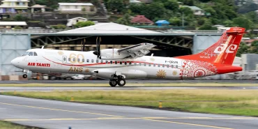 Air Tahiti, Tamamı Business Class 26 Koltuklu ATR 72-600'ü Teslim Aldı: Bora Bora Uçuşları Aralıkta Başlıyor Air Tahiti'ye ait bir ATR 72