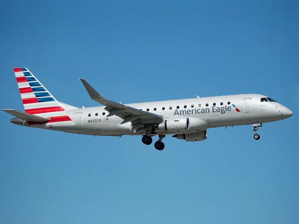 American Eagle Embraer 175 Miami Uluslararası Havalimanı'nda