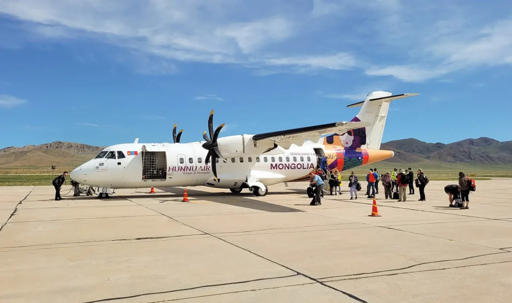 Bir ATR 42-500 turboprop yolcu uçağı (temsili görsel)
