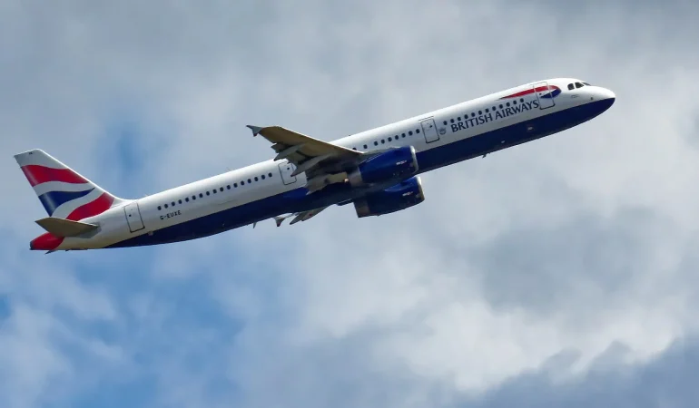 British Airways'e ait Airbus A321