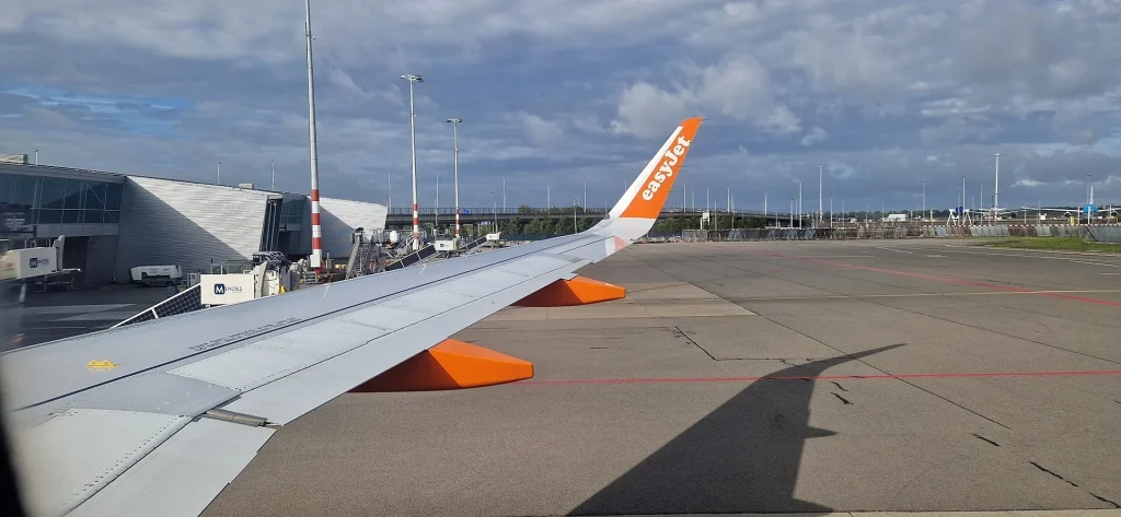 easyJet'e ait bir Airbus A320neo