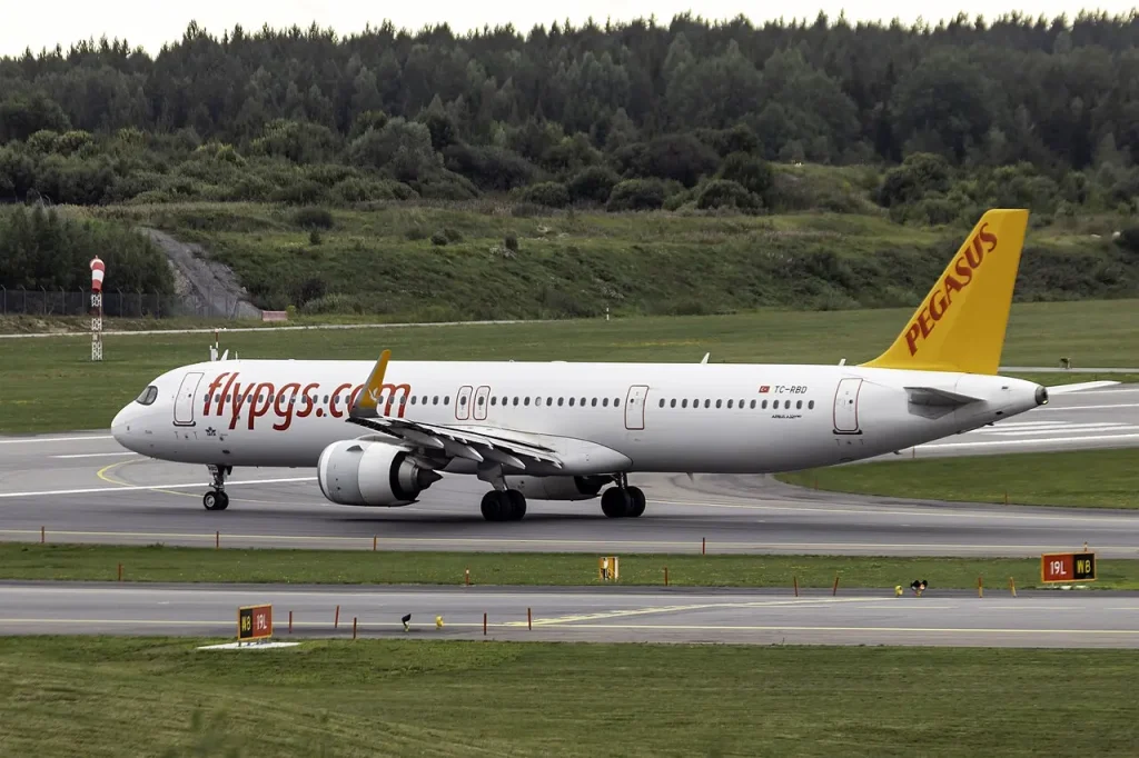 Pegasus Hava Yolları'na ait Airbus A321neo