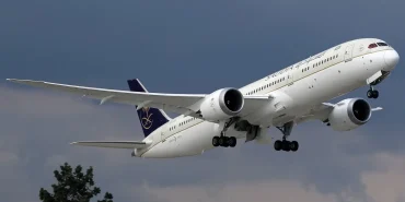 Saudia'ya ait Boeing 787-9