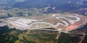 İstanbul Park pistinin havadan görünümü