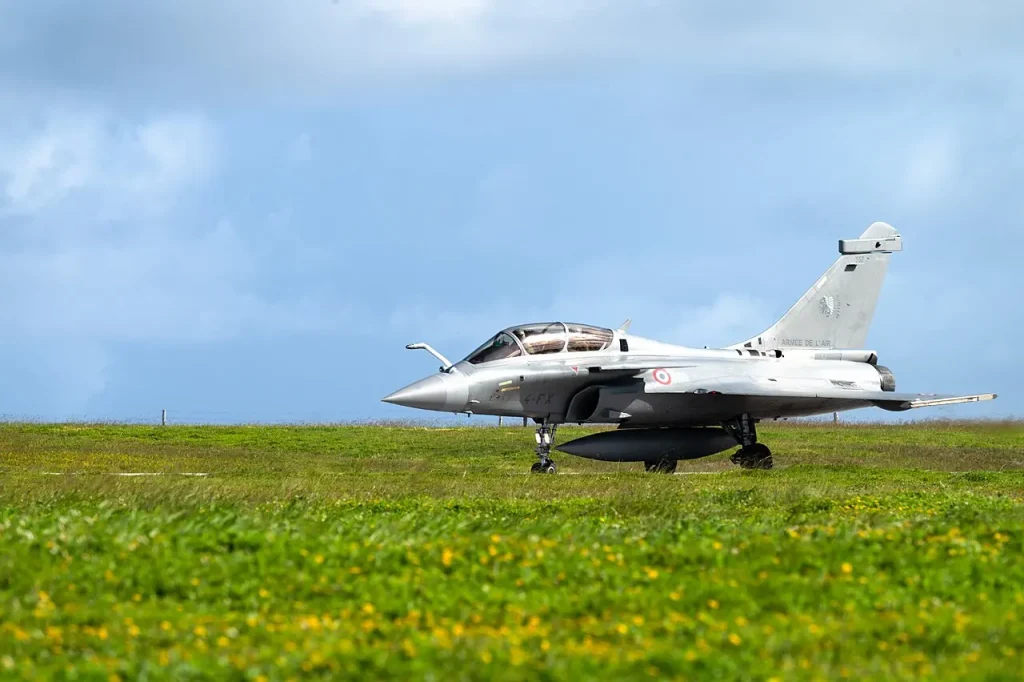 Fransa Hava ve Uzay Kuvvetleri'ne ait Dassault Rafale