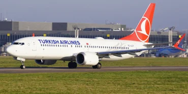 Türk Hava Yolları'na ait Boeing 737-8 MAX